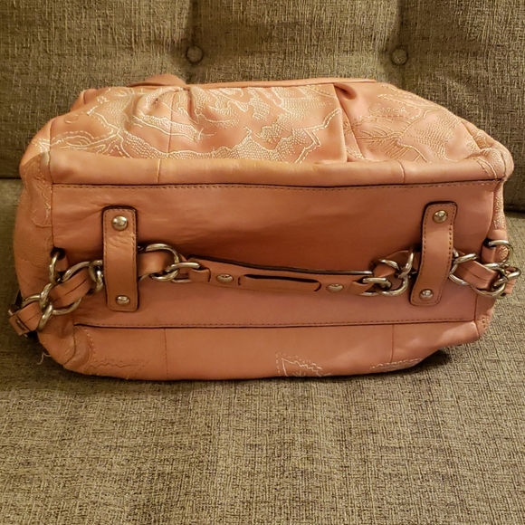 Coach Authentic Pink/Peach Aubrey Madison Purse - Picture 5 of 10